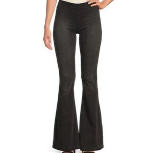 Free People Flared Leg Mid Rise Pull-On Stretch Jeans Size 28